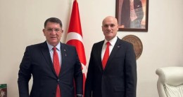 DERE MOSKOVA BÜYÜKELÇİSİNİ ZİYARET ETTİ