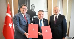 AESOB İLK DEFA BİR PROTOKOL İMZALADI