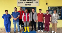 Kemer Belediyesi Başkan yardımcısı Semih Top, 4 Nisan Sokak Hayvanlarını Koruma Günü vesilesi ile Kemer Belediyesi Hayvan Barındırma ve Rehabilitasyon Merkezi’ni ziyaret etti