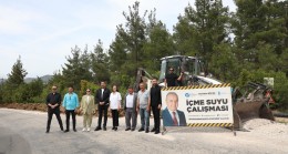 Saniye Başkan, Güzle Mahallesi’ndeki İçme Suyu Çalışmalarını İnceledi