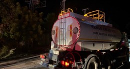 Kemer’de trafo yangını
