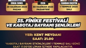 35.⁠ ⁠Finike Festivali ve Kabotaj Coşkusu Başlıyor