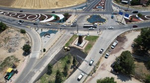 Korkuteli Belediyesi’nin Girişimiyle, Kargalık Mahallesi Elmalı Kavşağı’nda Düzenleme Yapıldı