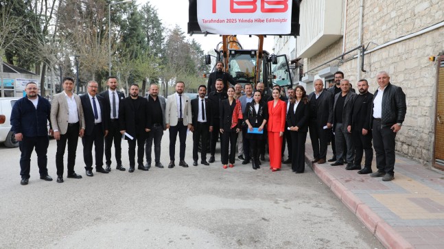 TBB’den, Korkuteli Belediyesi’ne Hibe Edilen Bekoloder Teslim Alındı