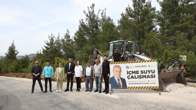 Saniye Başkan, Güzle Mahallesi’ndeki İçme Suyu Çalışmalarını İnceledi