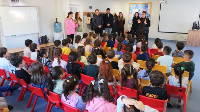 Kemer de  Minik öğrencilere suyun önemi anlatıldı