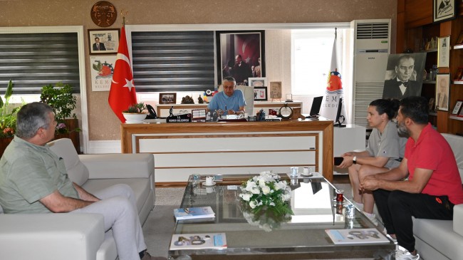 Kemer Belediyesi ücretsiz voleybol ve basketbol kursları vermeye hazırlanıyor