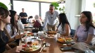 Başkan Topaloğlu, öğrencilerle kahvaltıda bir araya geldi
